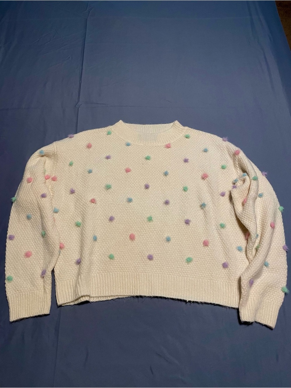 Kittenish Pom Pom Sweater Set
